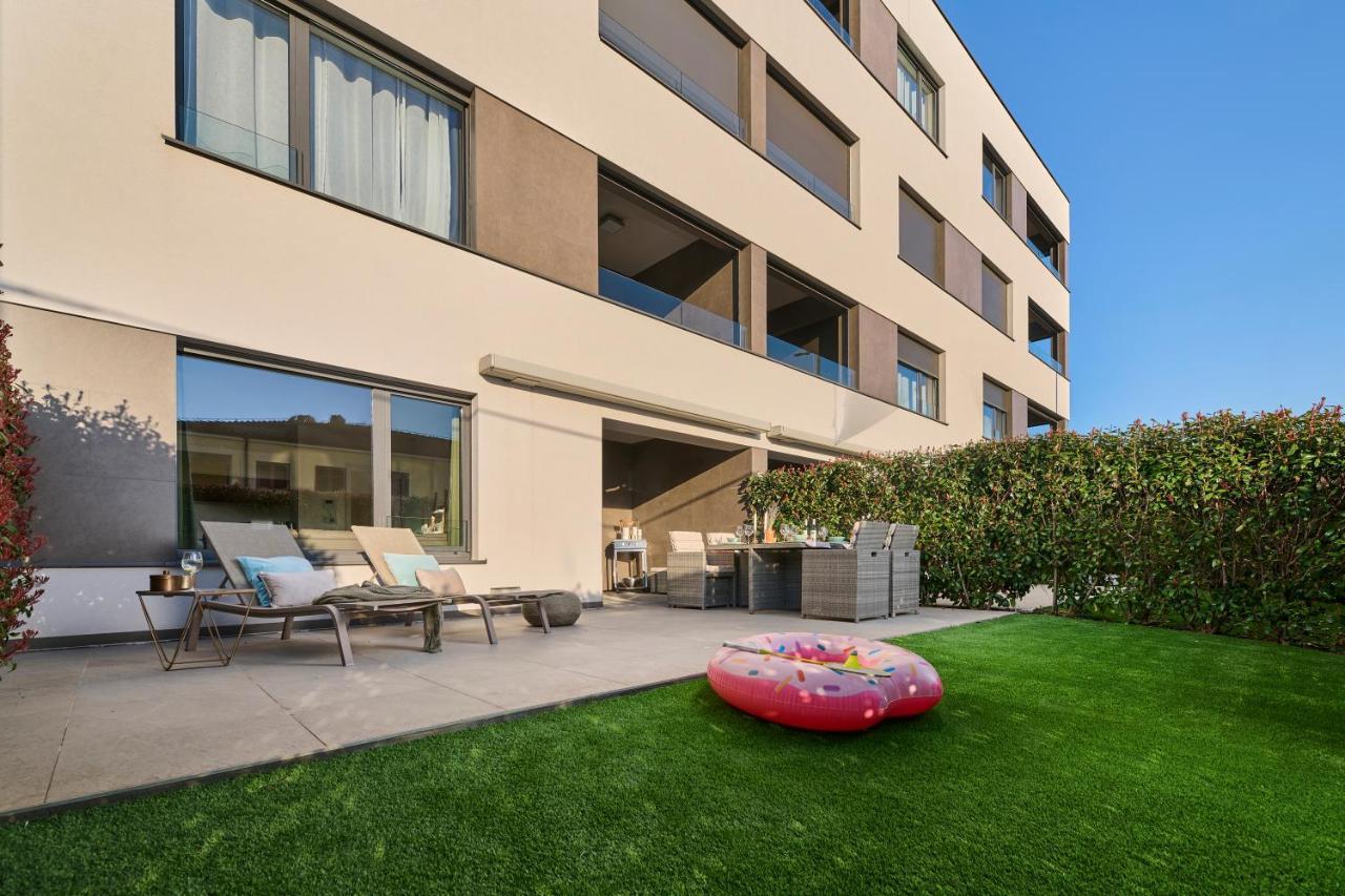 Spada Brand New Apartment With Garden 3 Min From Beach! ポレッチ エクステリア 写真